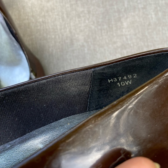 Ros Hommerson comfort patent leather pumps size 10 W - Picture 6 of 6